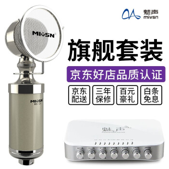 魅音T 8-2携帯电话のキャパシー専门の歌を歌って录音します。マイクを生放送します。全セクトのパソコンの外付けの音响カードドMS-2グーレー