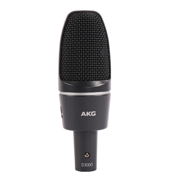 AKG/爱科学技术c 3000キャパシー录音专用K歌中継キースタタ大合唱マイク3000公式标准装备