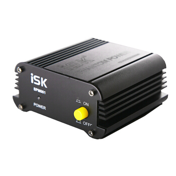 iSK SPM 001 48 Vファントム電源録音専用のコーダンサマイクは専門的に電気器具に使われます。