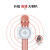 goatywei全国民K歌神器携帯帯电话マイク无线Bluetooth家庭用歌を歌う子供用マイクはオ・ディオと一体型パソコディック汎用家庭用カーラオケ【アタッグド版】バゴラスを持つ。